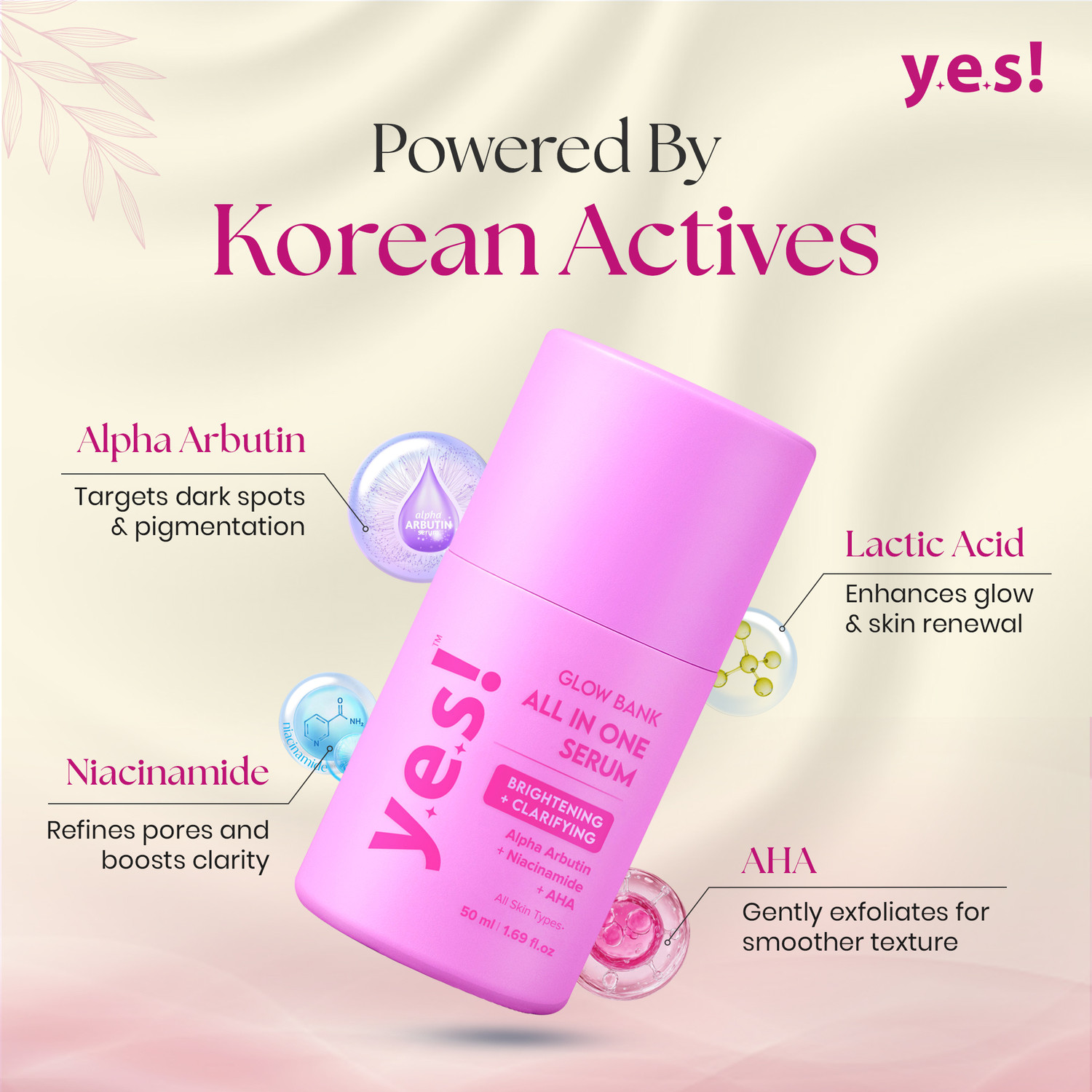 Image of Yes ! Glow Bank All In One Serum