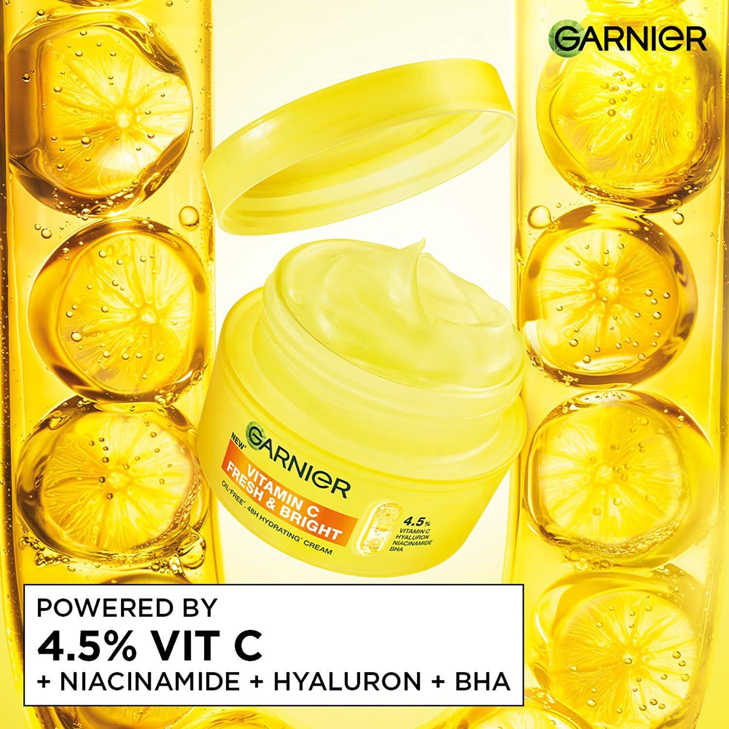Garnier Men Vitamin C Fresh & Bright Moisturizer 45g - Image 3