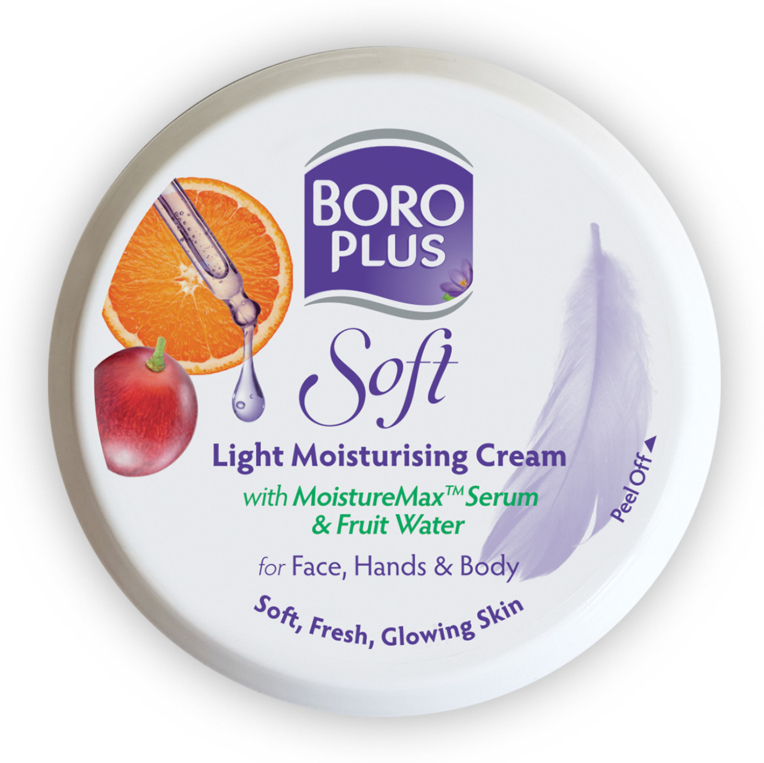 Image of BOROPLUS SOFT MOISTURIZING CREAM FOR NOURISH & SMOOTH LIGHT SKIN PACK OF - 300ml x 1
