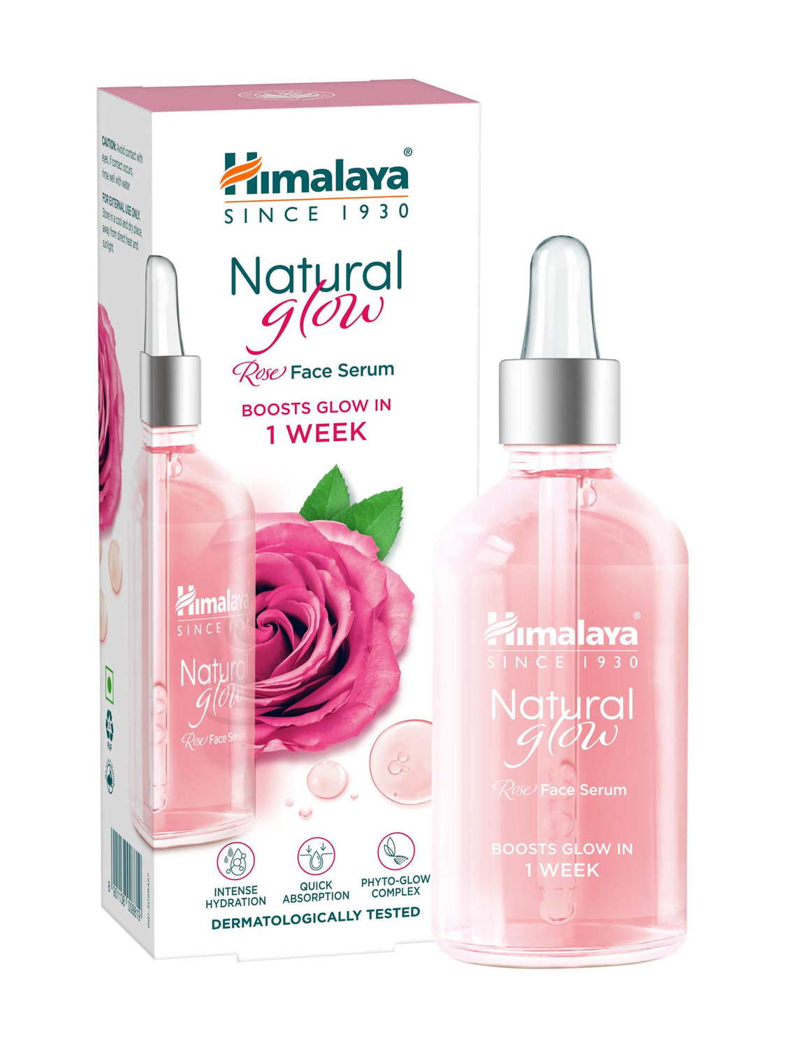 Image of HIMALAYA Natural Glow Rose Face Serum with 5% Niacinamide and 5% Rose Extracts
