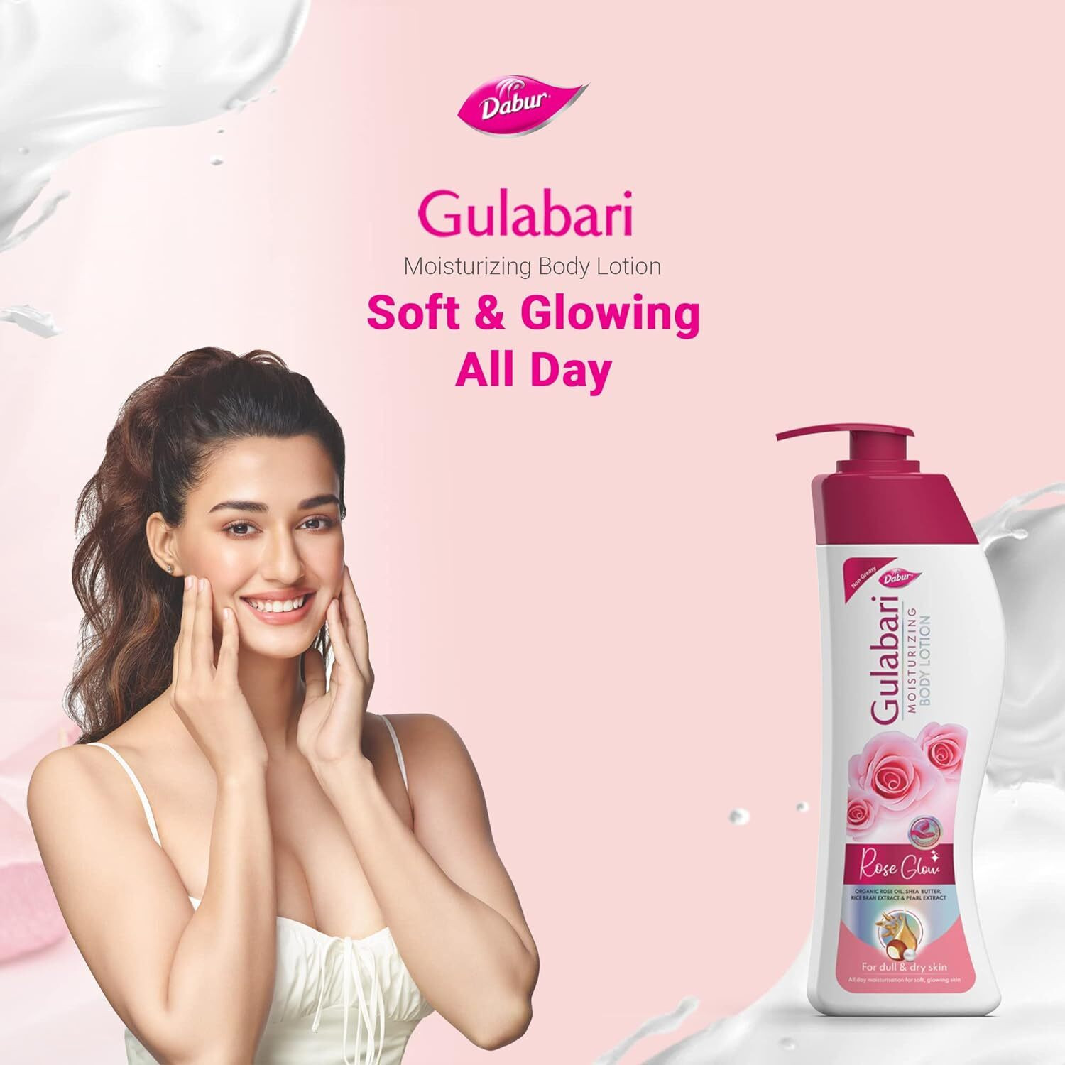 Image of Dabur Gulabari moisturizing body lotion