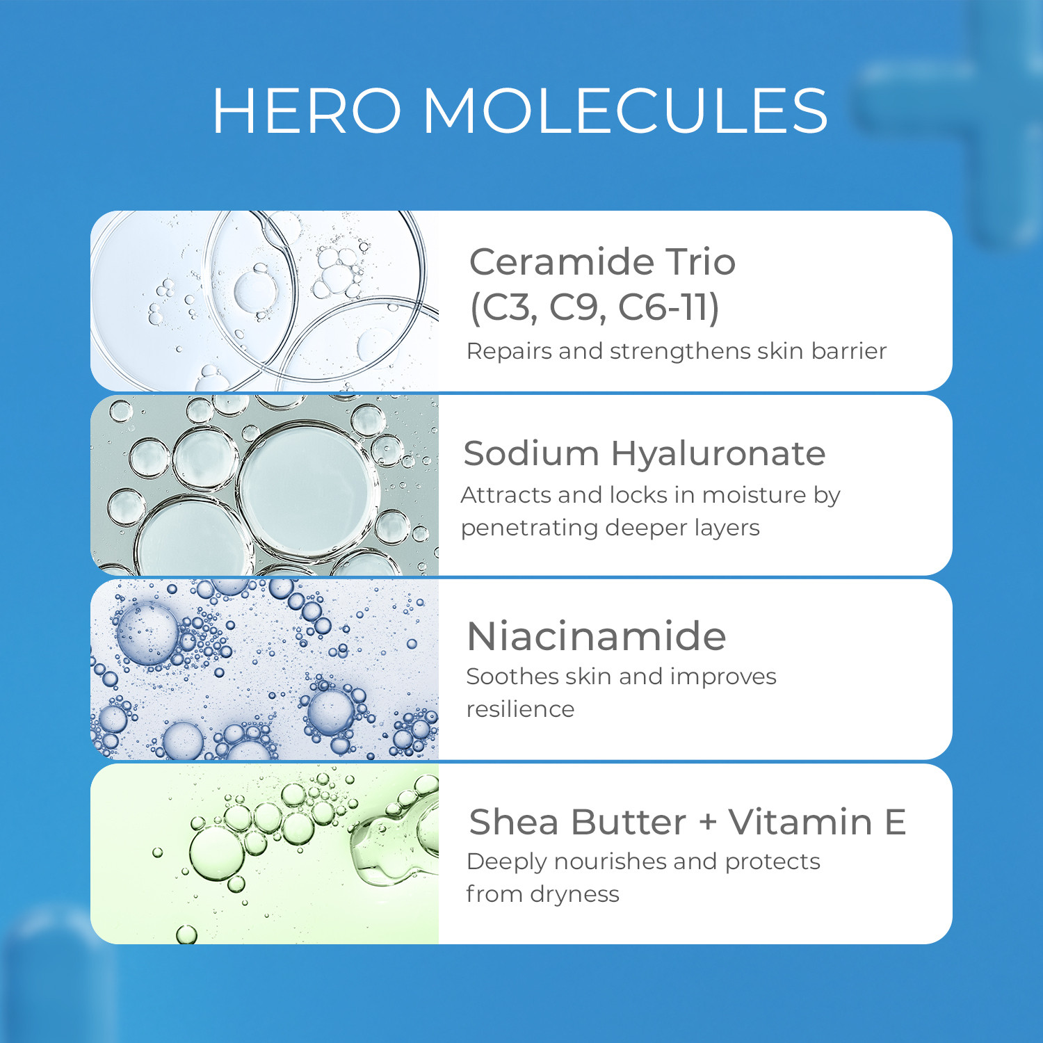 Image of SKINQ Face Moisturizer with Vit E, Hyaluronic Acid & Ceramides | Moisture Balm