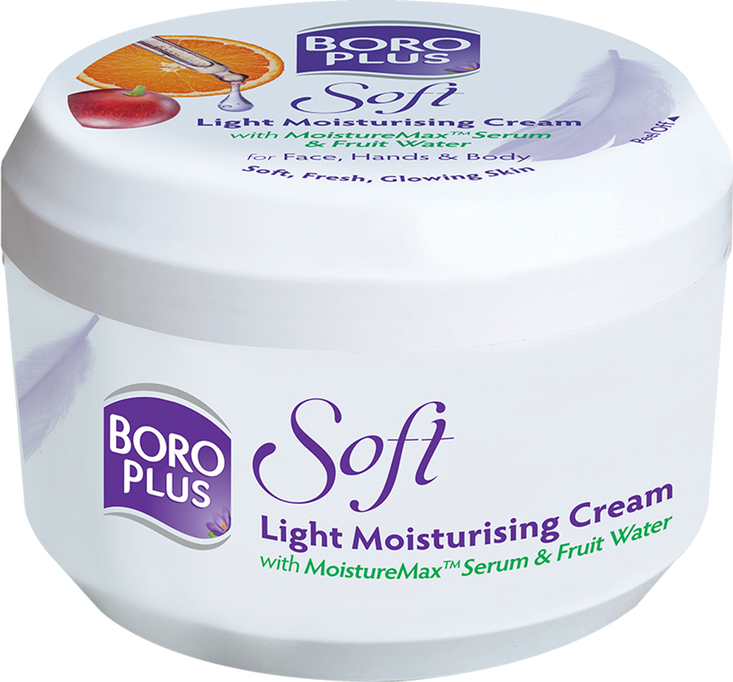 Image of BOROPLUS SOFT MOISTURIZING CREAM FOR NOURISH & SMOOTH LIGHT SKIN PACK OF - 300ml x 1