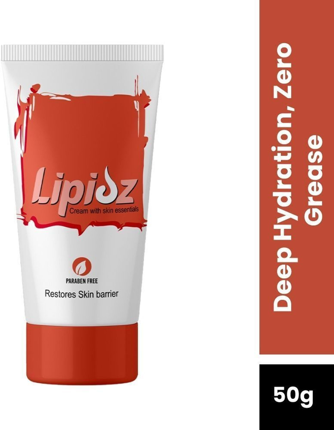 Image of Lipidz Moisturizer with Skin Essentials| Restore Skin Barrier & Hydration |Paraben Free