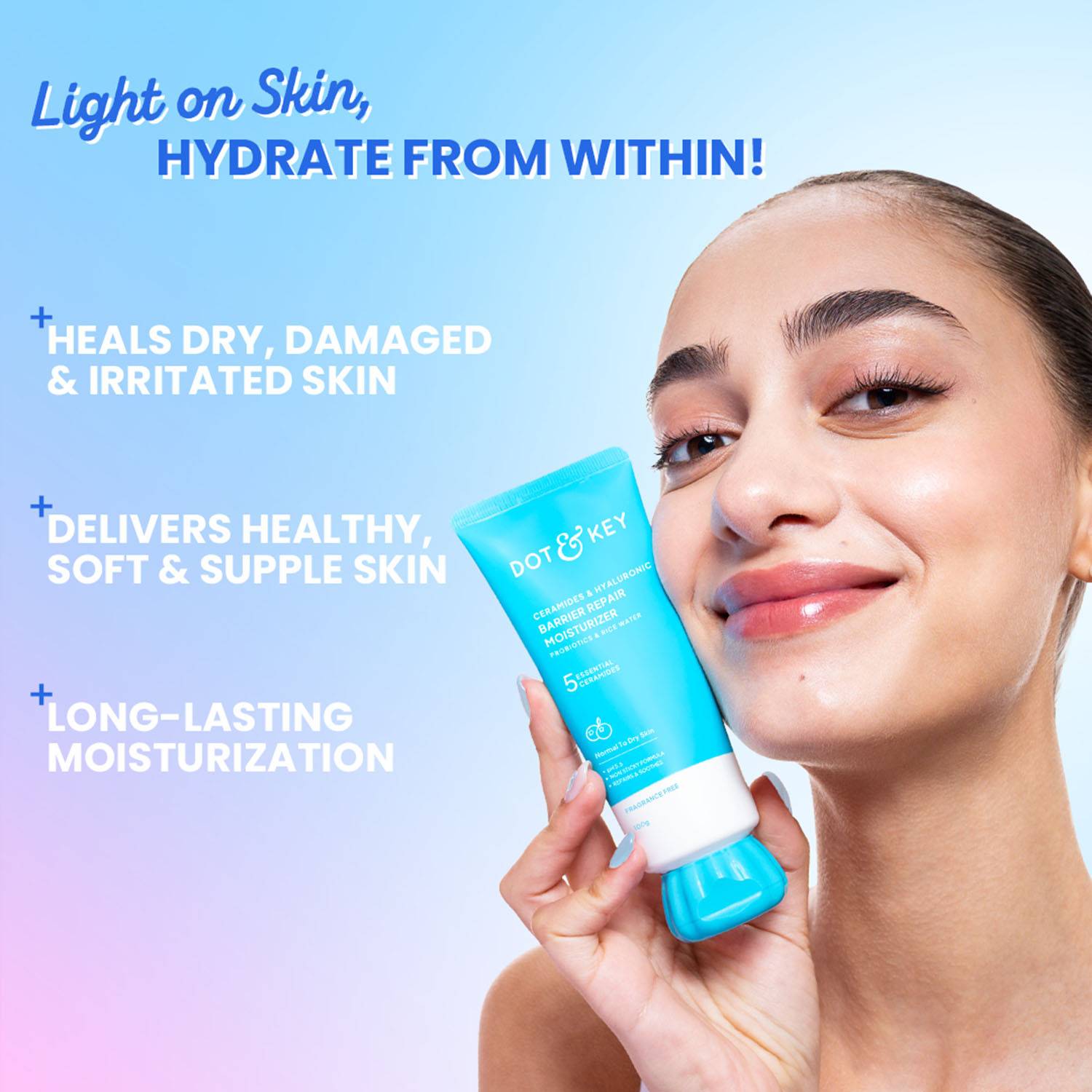 Dot & Key Ceramides & Hyaluronic Barrier Repair Moisturizer - Image 5