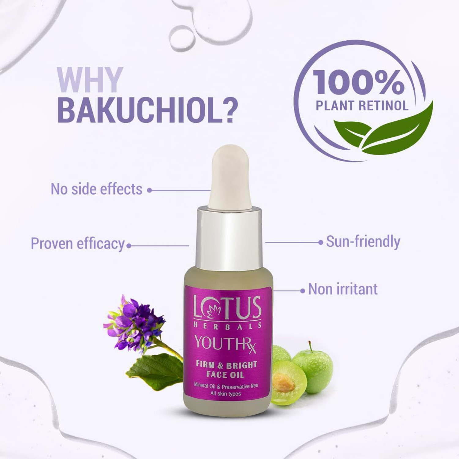Image of LOTUS HERBALS YouthRx Firm & Bright Face Oil