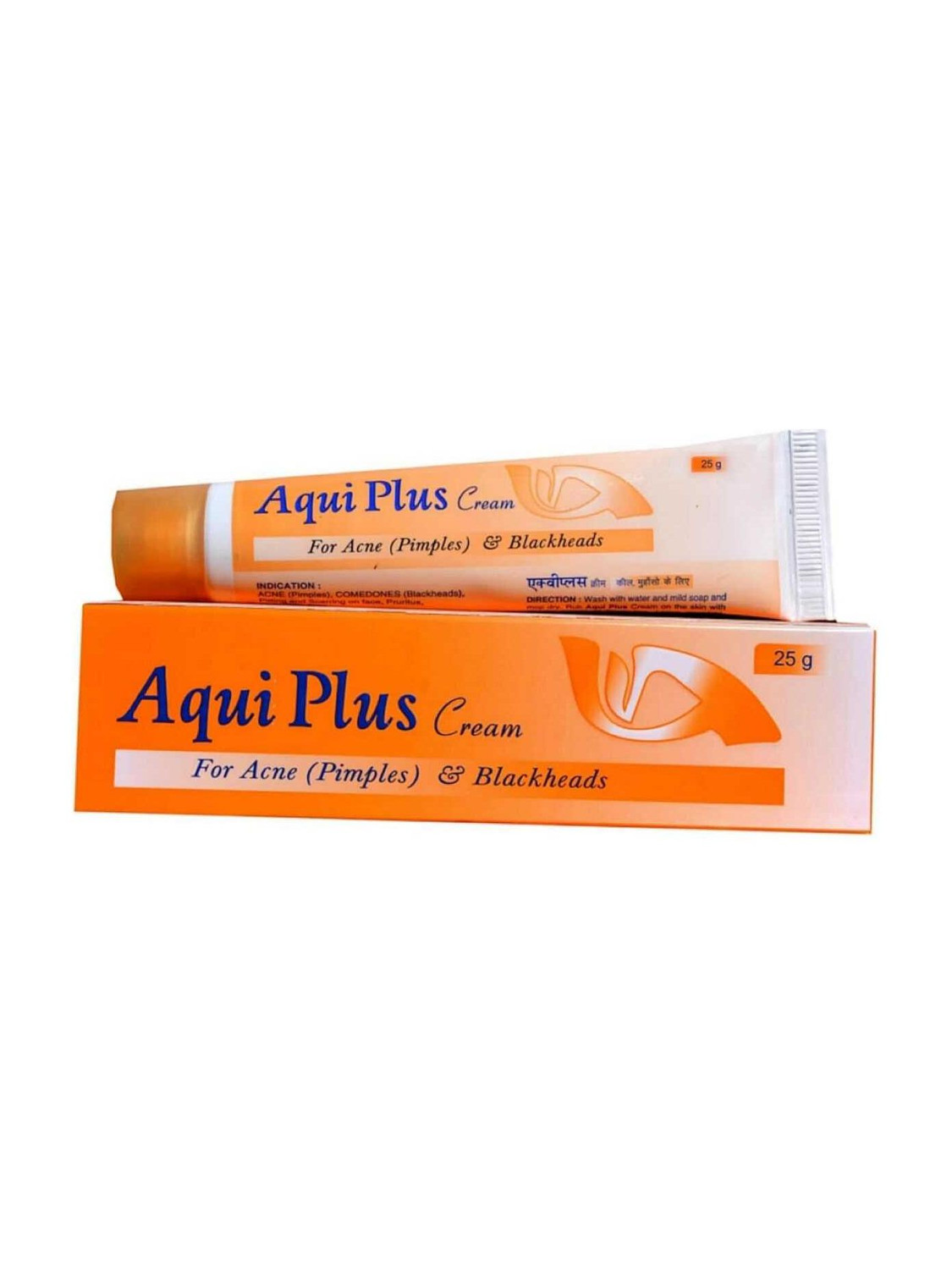 Image of HAPDCO Aqui Plus For Acne Pimple & Blackheads Ayurvedic Cream 25gm (25 g)