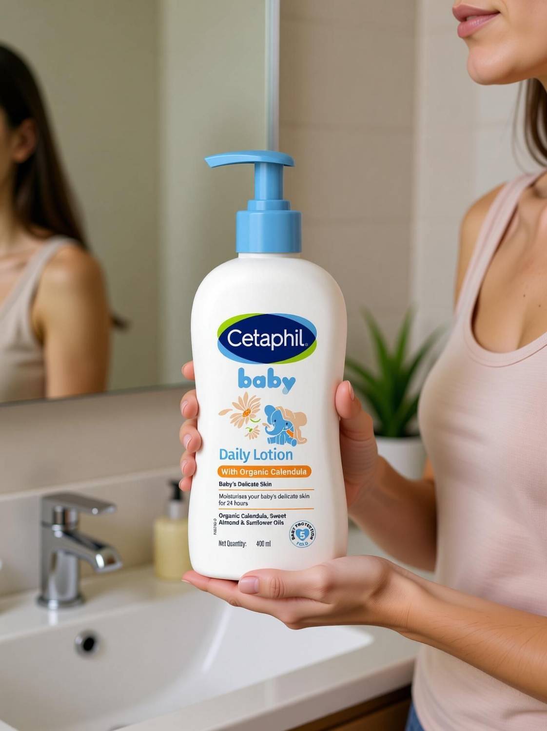 Cetaphil Baby Daily Lotion with Organic Calendula - Image 2