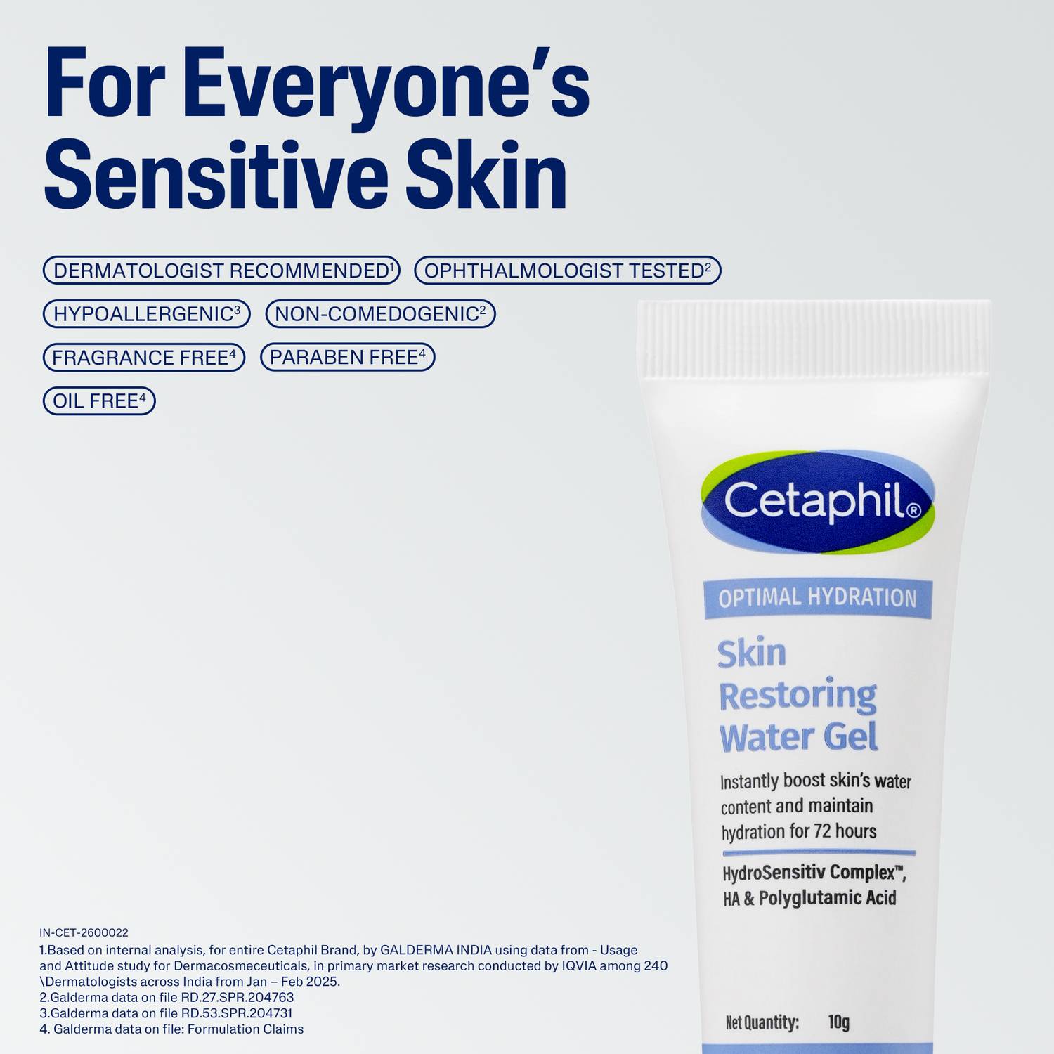 Cetaphil Optimal Hydration Restoring Water Gel - Image 4