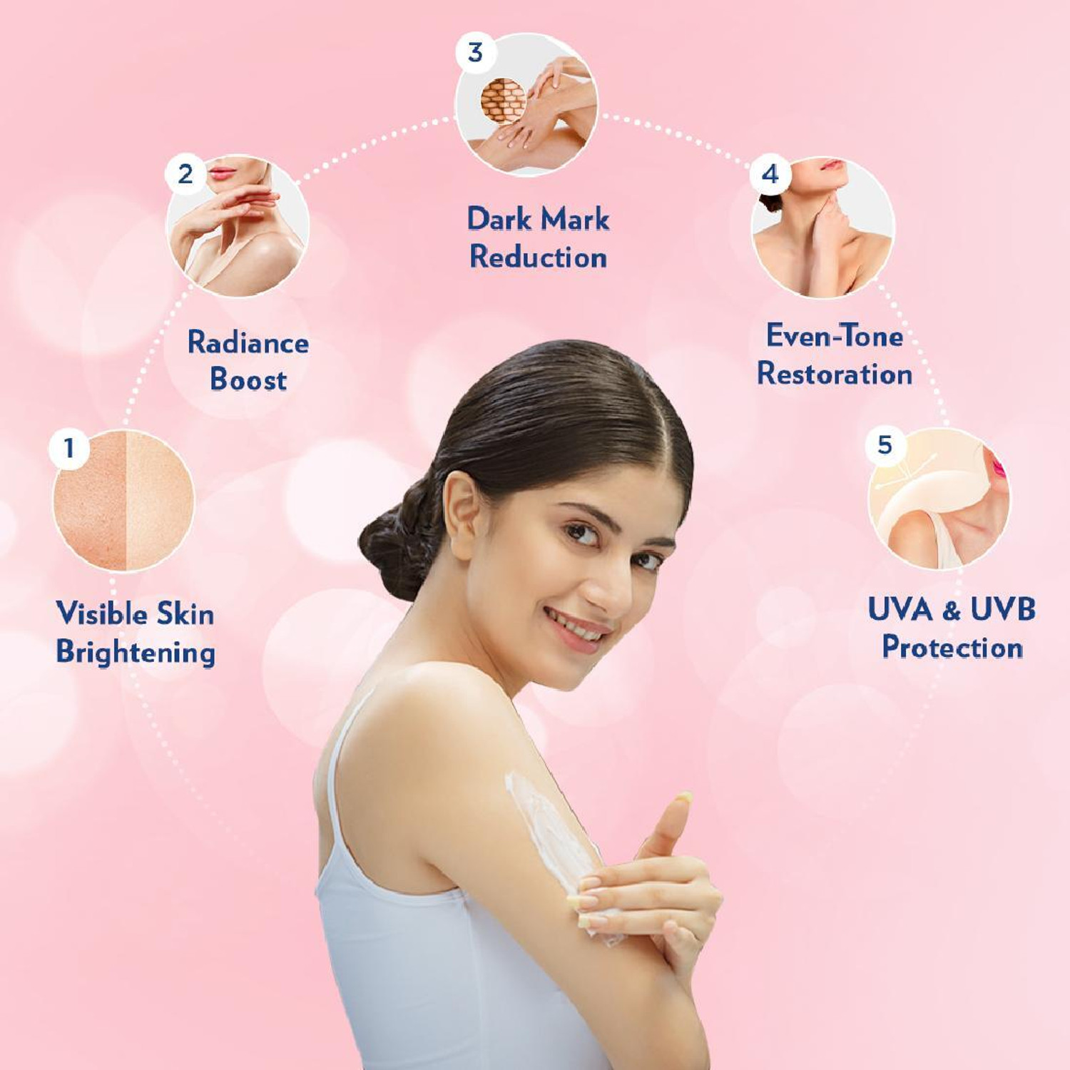 Image of Vaseline Healthy White Complete 10 Body Lotion