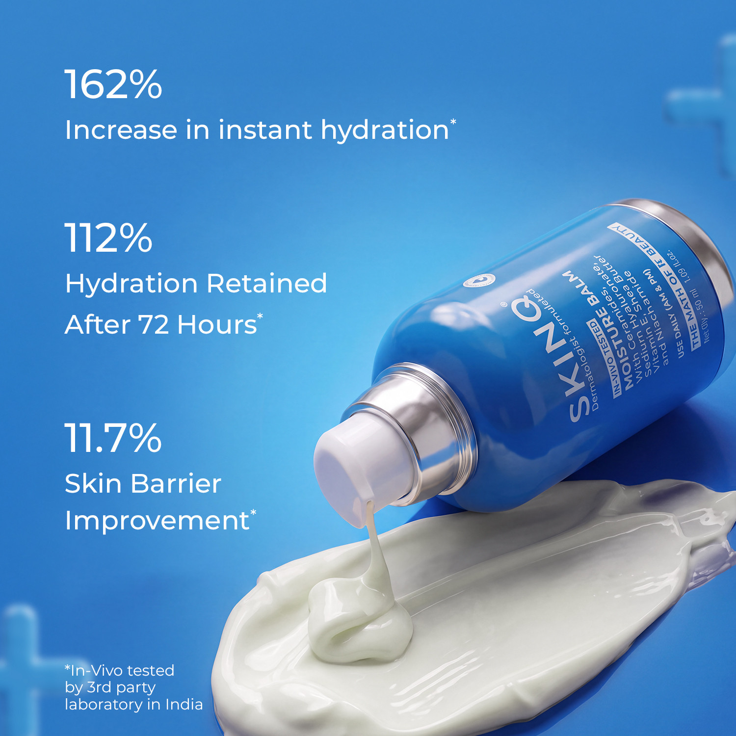 Image of SKINQ Face Moisturizer with Vit E, Hyaluronic Acid & Ceramides | Moisture Balm