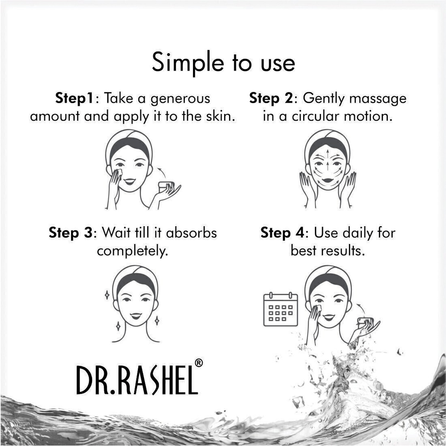 Image of DR.RASHEL Diamond Face & Body Cream with Diamond Particles | Renewal & Firm Skin