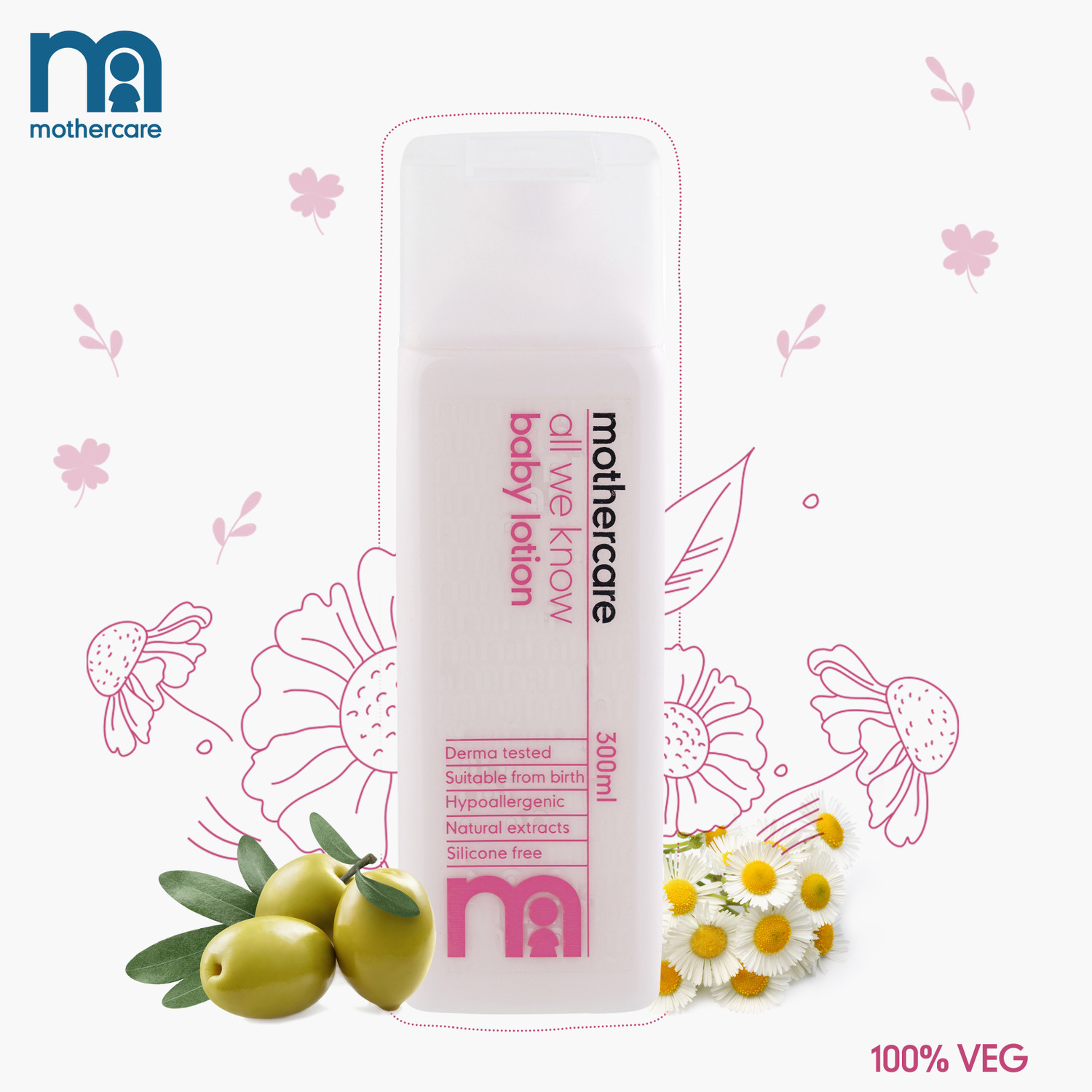 Image of Mothercare All We Know Baby Lotion 300ml (300 ml)