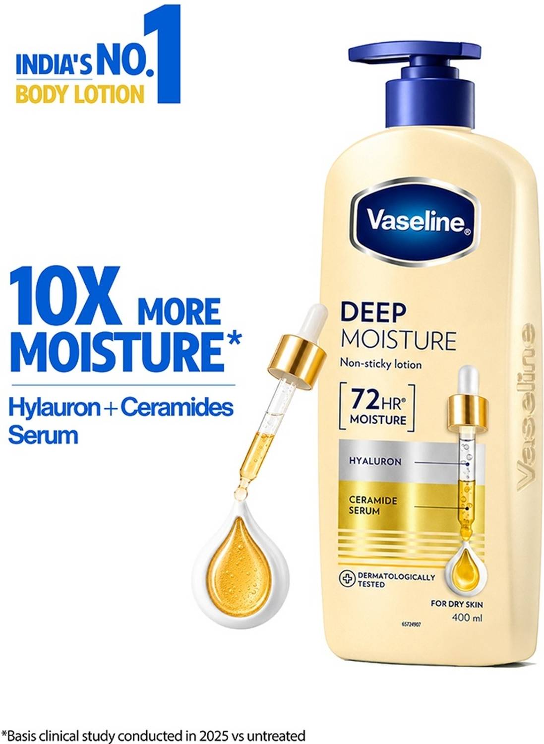 Vaseline Deep Moisture Body Lotion - Image 1