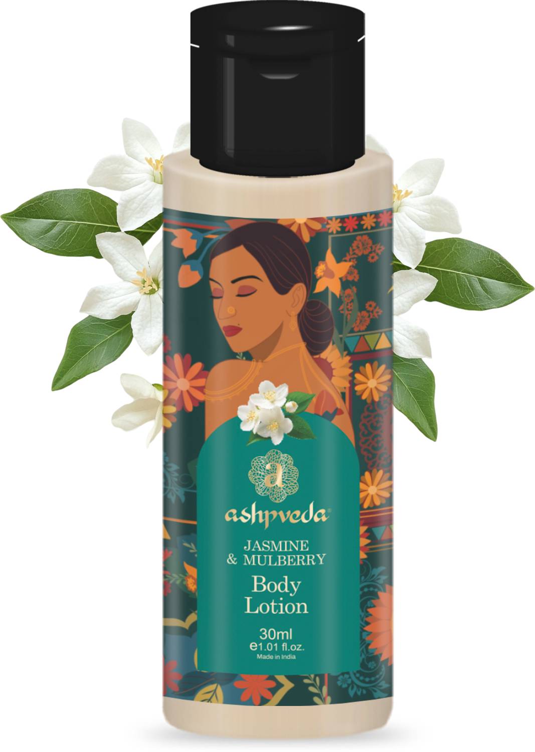 ashpveda Jasmine, Mulberry Body Lotion for Radiant, Hydrated Smooth Skin