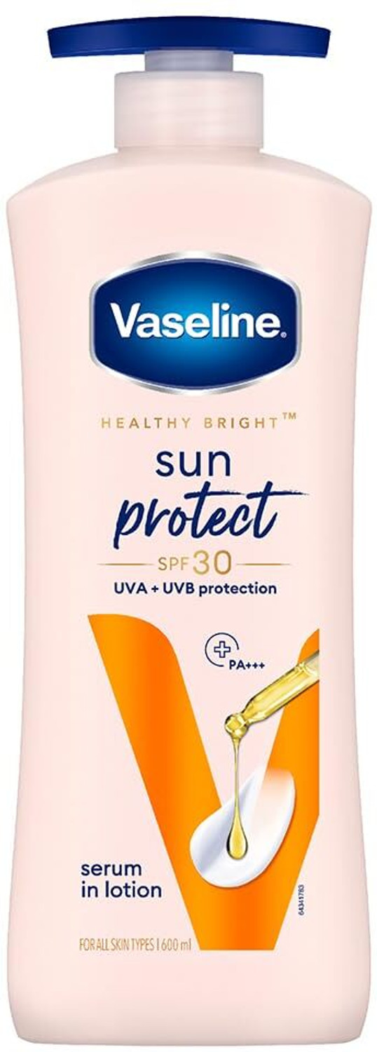 Image of Vaseline Sun Protect SPF 30 Body Lotion Reduces Tan Lines, UVA + UVB PA+++ Sun Protection