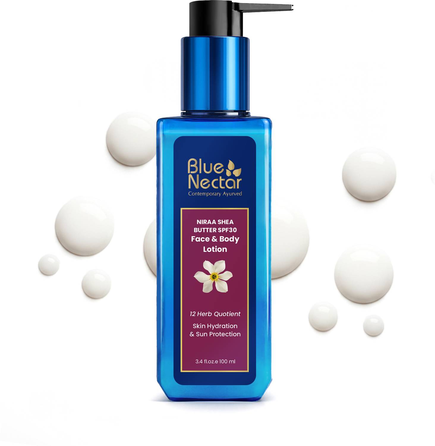 Blue Nectar Cocoa Butter Nargis Brightening Body Sunscreen Lotion (100 ml)