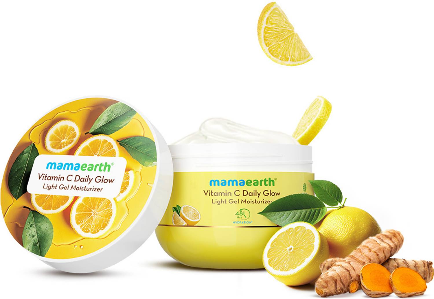 Mamaearth Vitamin C Daily Glow Light Gel Moisturizer 50g - Image 3