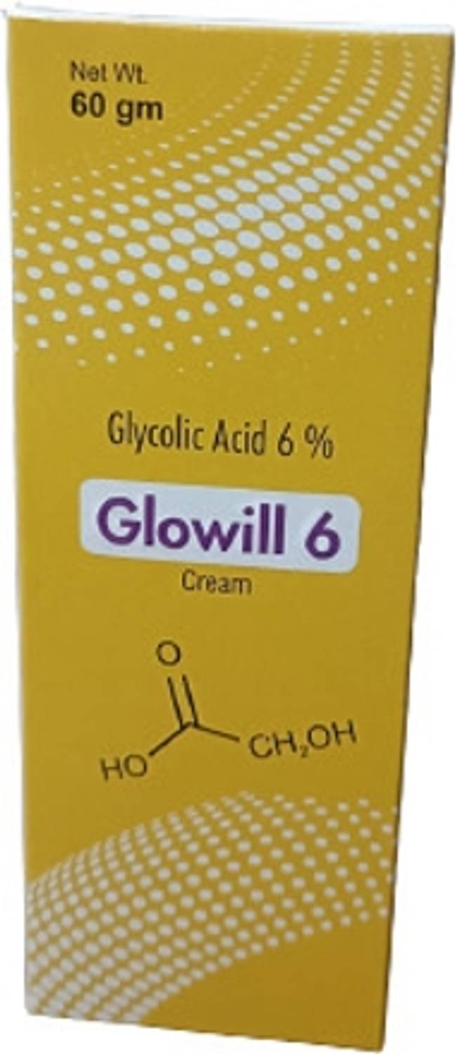 Will impex Glowill 6 60gm cream Glycolic Acid 6% — Fry Pans & Cookware Sets