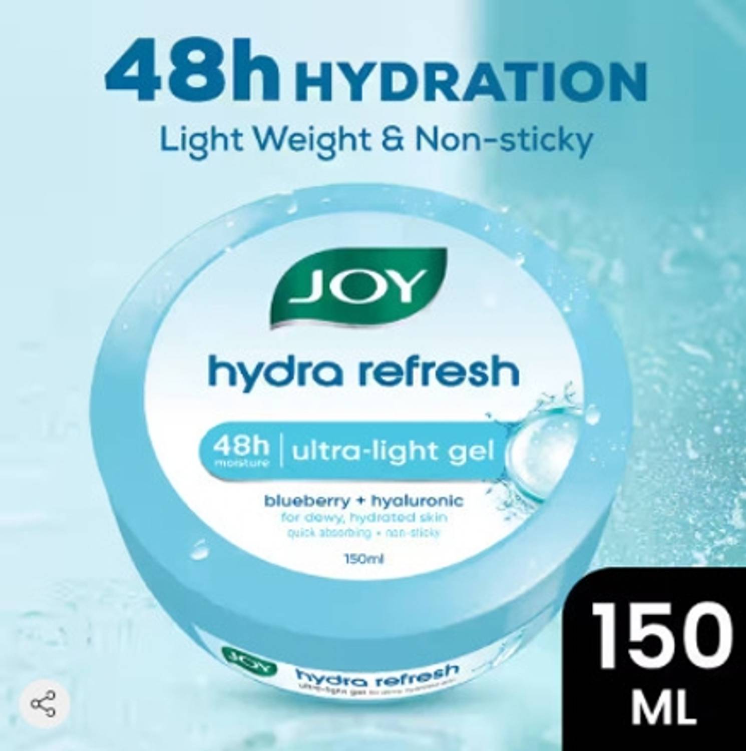Joy Hydra Refresh UltraLight Gel Moisturizer 50ml - Image 2