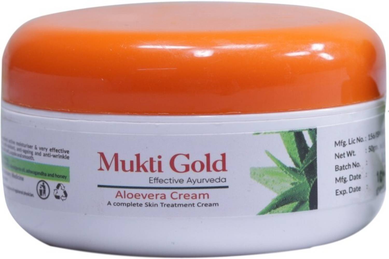 AXIOM Mukti Gold Aloevera Cream,Helps To Moisturize Skin