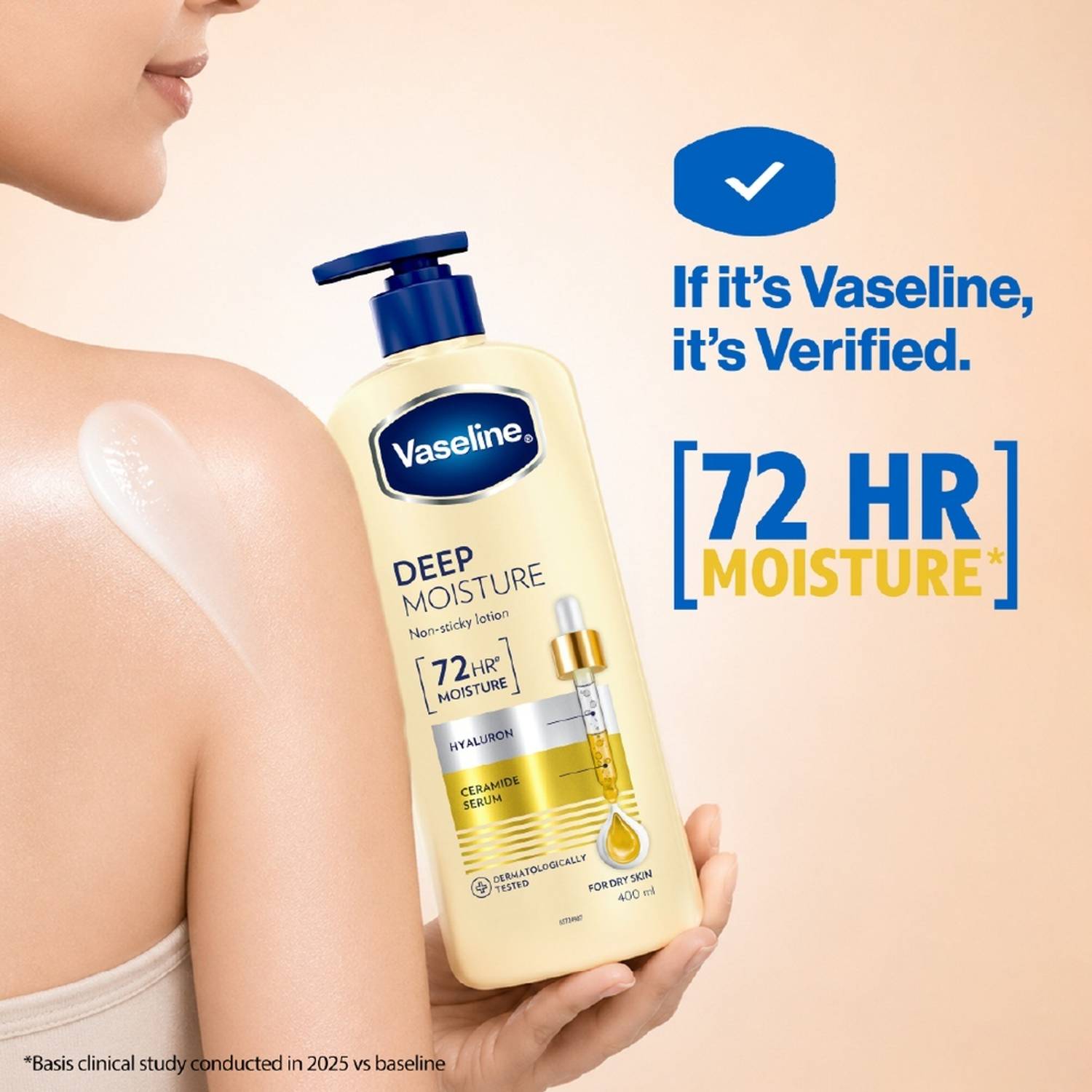 Vaseline Deep Moisture Body Lotion - Image 3