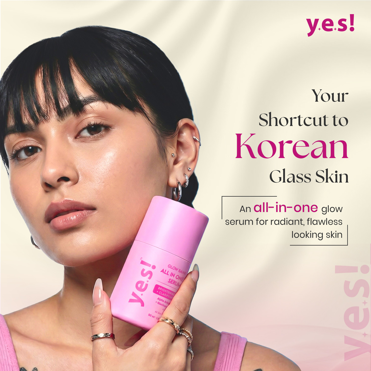 Image of Yes ! Glow Bank All In One Serum