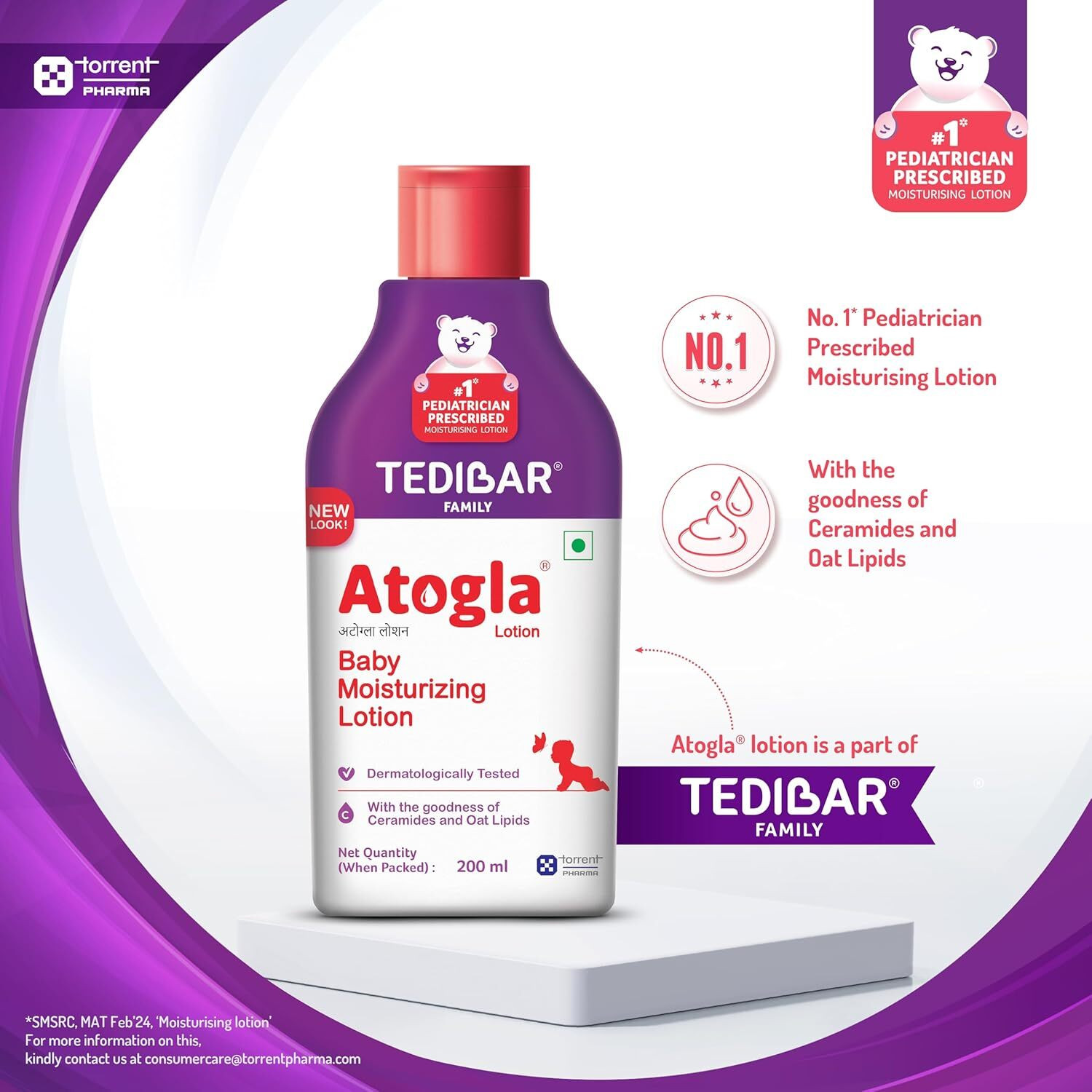 Image of Torrent Pharma ATOGLA Baby LOTION (2x100)