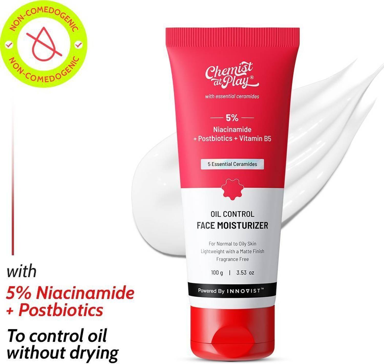 Chemist at Play Oil Control Face Moisturizer with 3% Niacinamide,