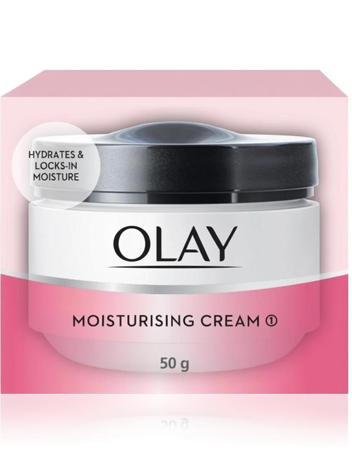 Image of OLAY HYDRATES & LOCK-IN MOISTURE MOISTURISING CREAM (50 g)