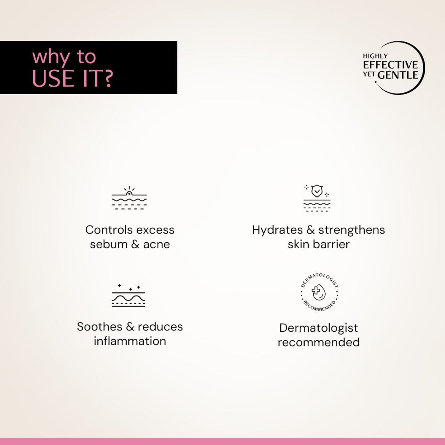 Image of Deconstruct Acne Control Moisturiser with Ectoin & Ceramides for Acne Prone & Oily Skin
