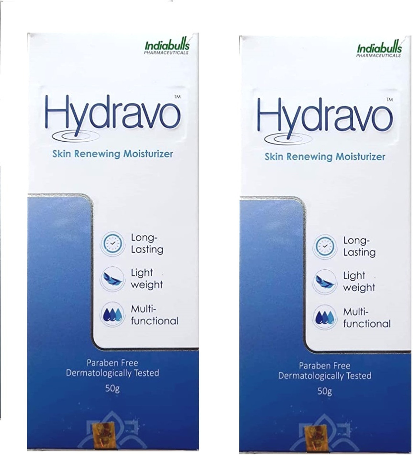 Hydravo skin renewing moisturizer (50 g) 2 pack