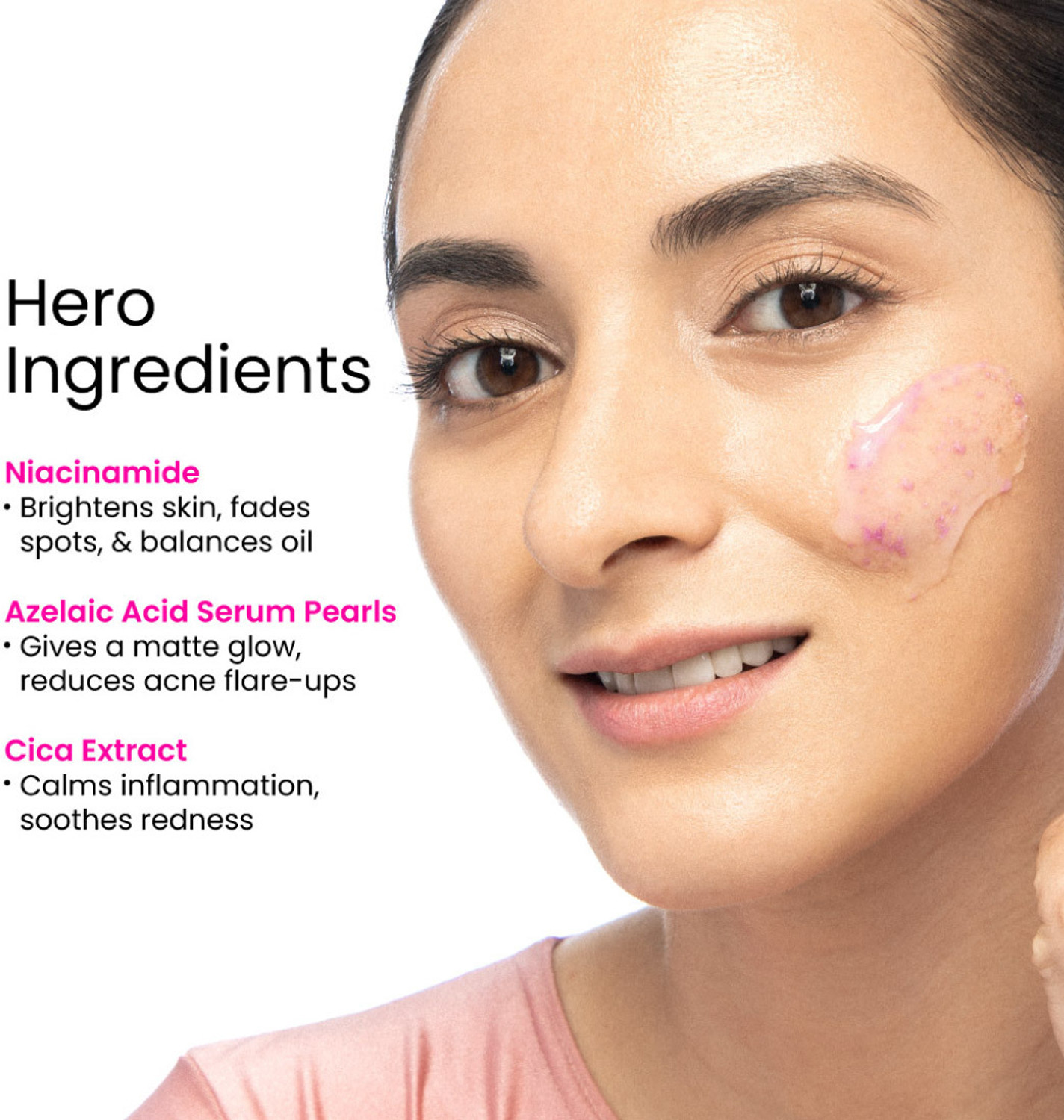 Image of Foxtale Oil Balancing Moisturizer for Oily Skin, Niacinamide | Lightweight & Non-Greasy