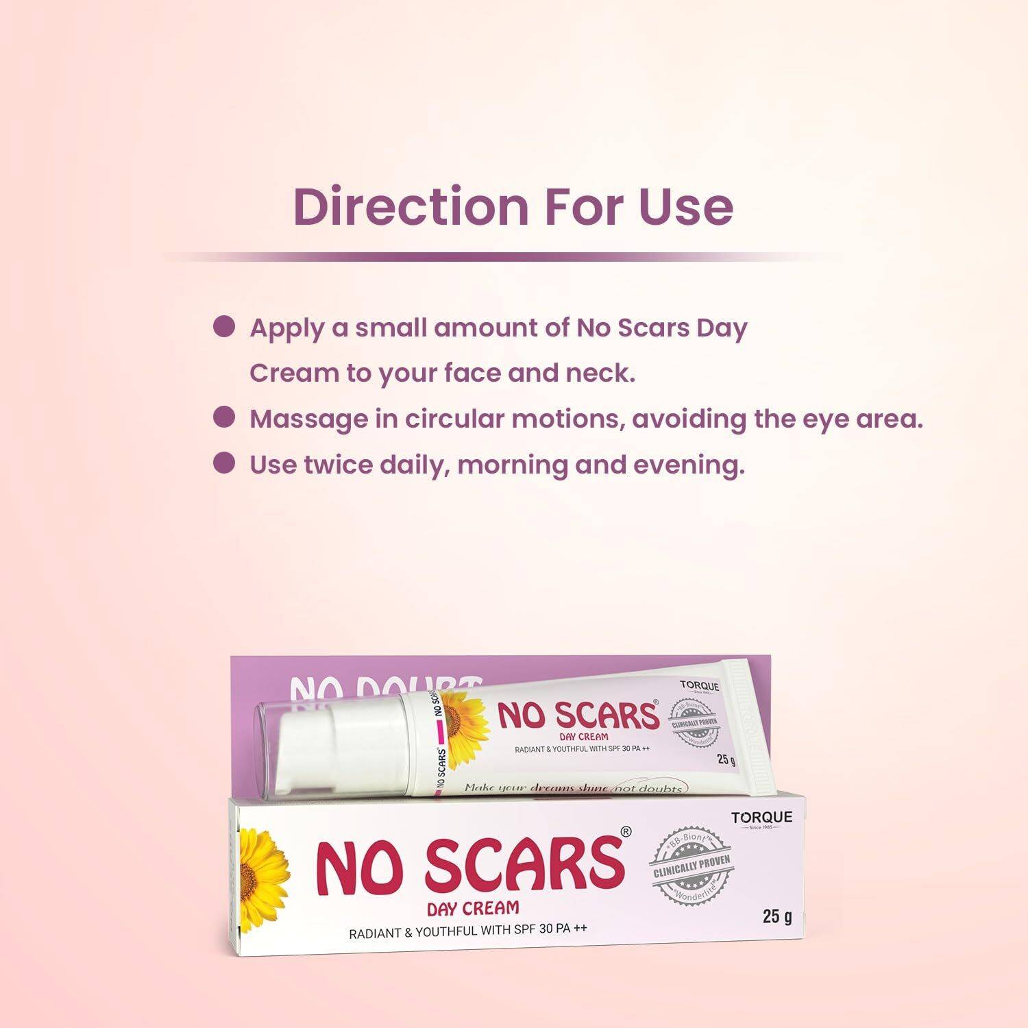 NO SCARS Day Cream SPF 30 25g - Image 2