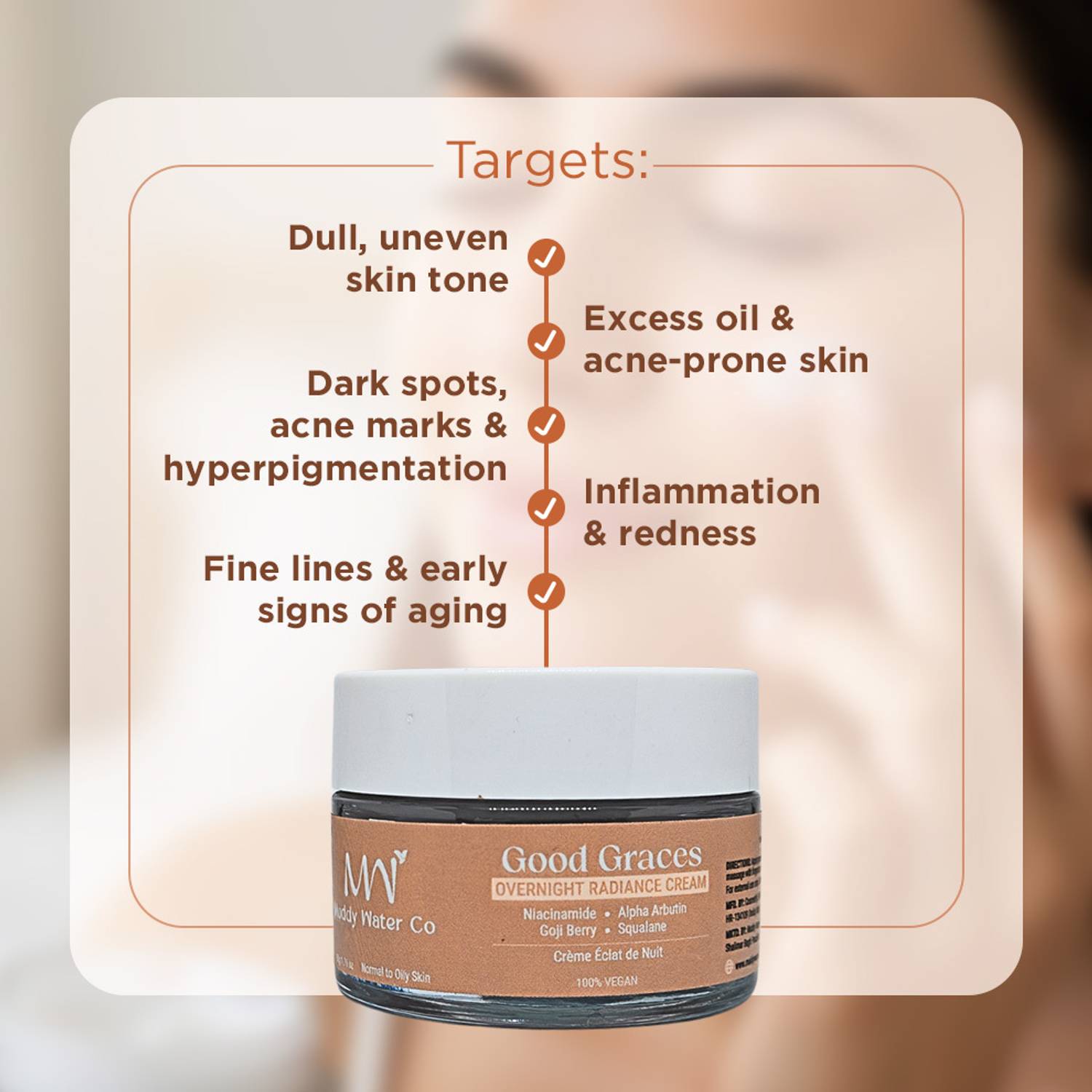 Muddy Water Co Good Graces Overnight Radiance Cream - Image 5
