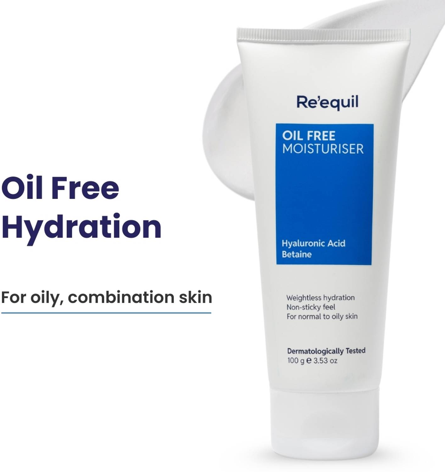 Re'equil Oil-Free Moisturiser for Normal, Oily & Combination Skin