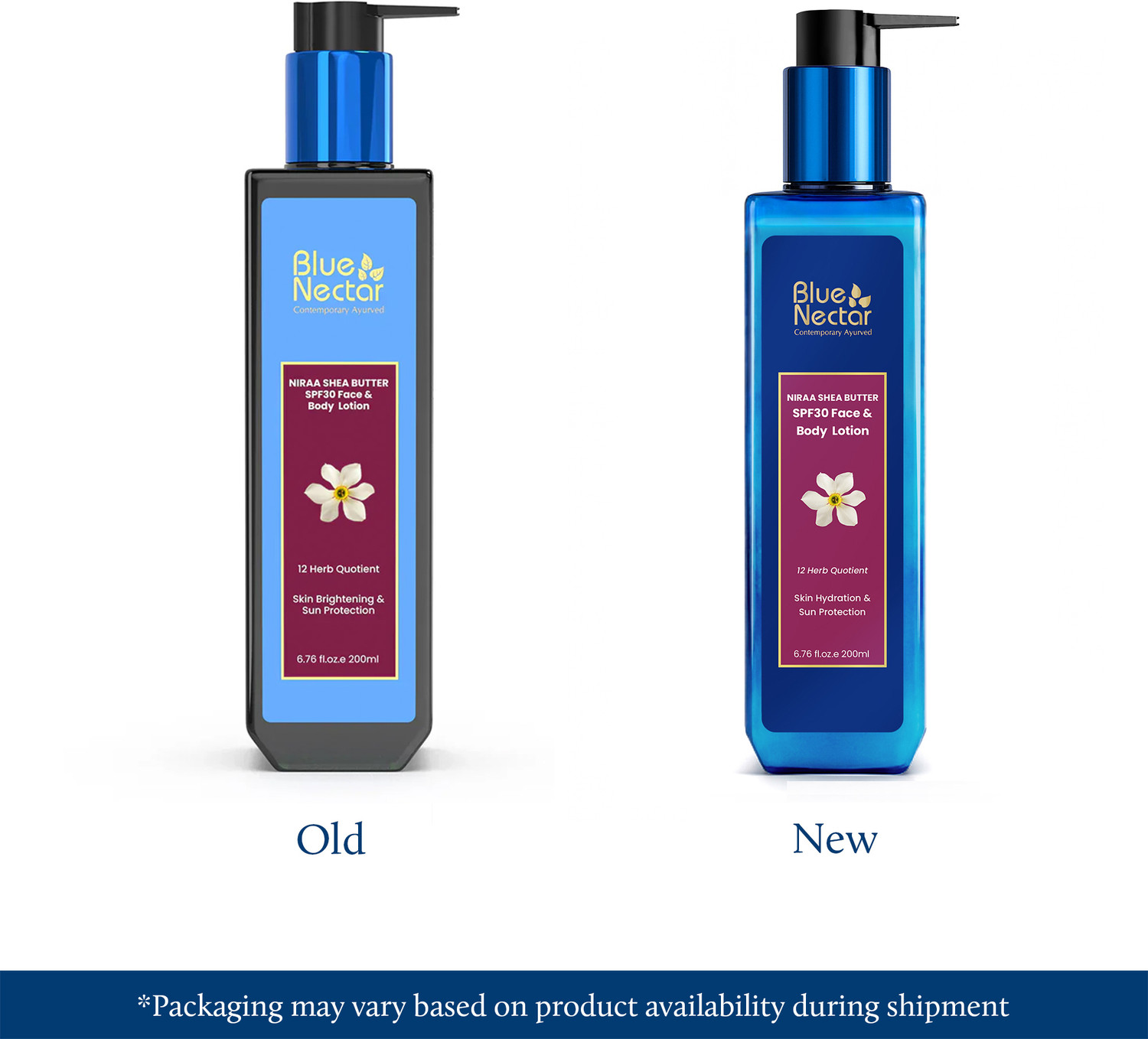 Image of Blue Nectar Cocoa Butter Nargis Brightening Body Sunscreen Lotion