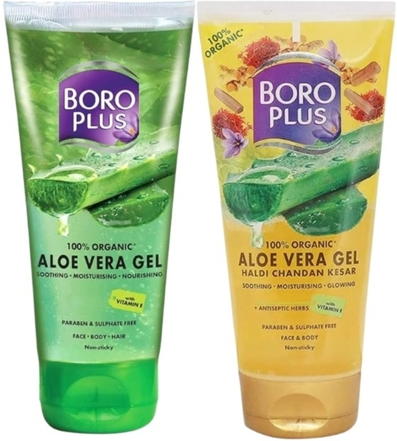 Image of BOROPLUS ORGANIC HCK ALOEVERA GEL SET 2