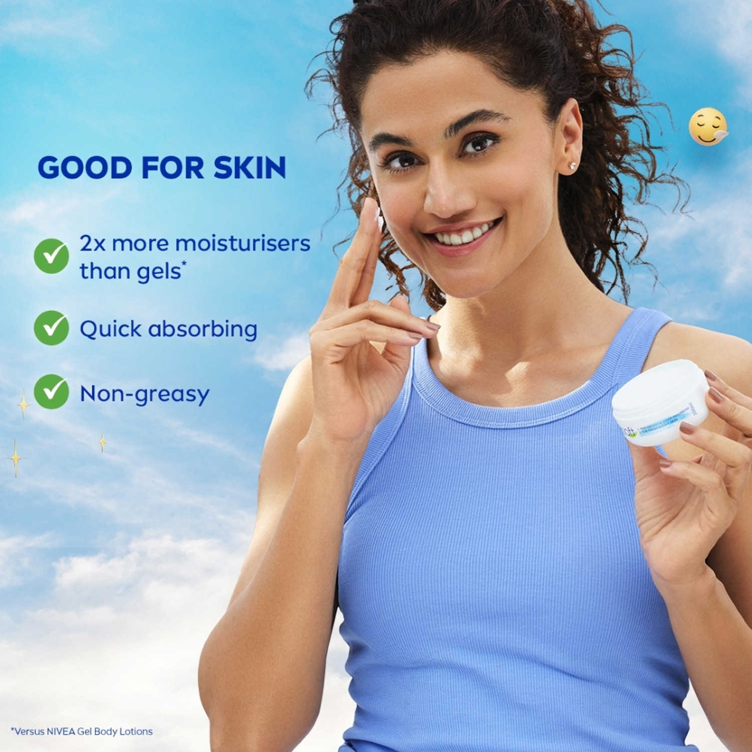 Image of NIVEA Soft Light Moisturizer for Face, Hand & Body, Non-Sticky Cream with Vitamin E & Jojoba Oil