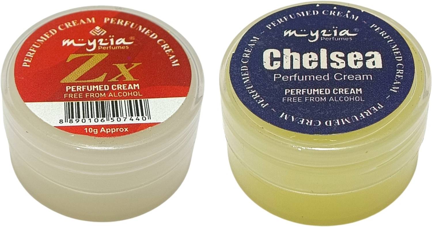 myzia ZX & CHELSEA Perfumed Body Cream | Long Lasting Fragrance