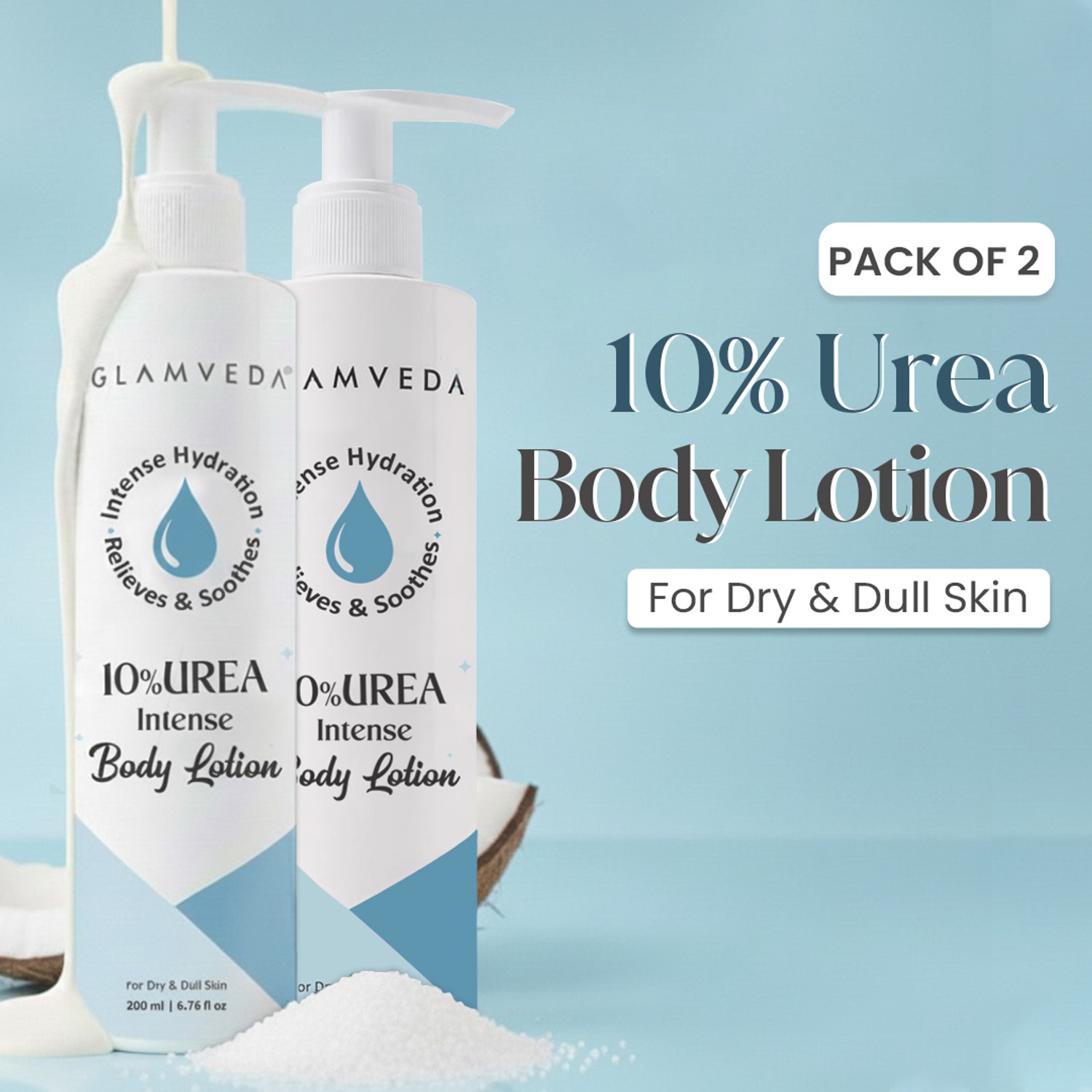 Image of GLAMVEDA 10% Urea Intense Body Lotion for Very Dry & Rough Skin