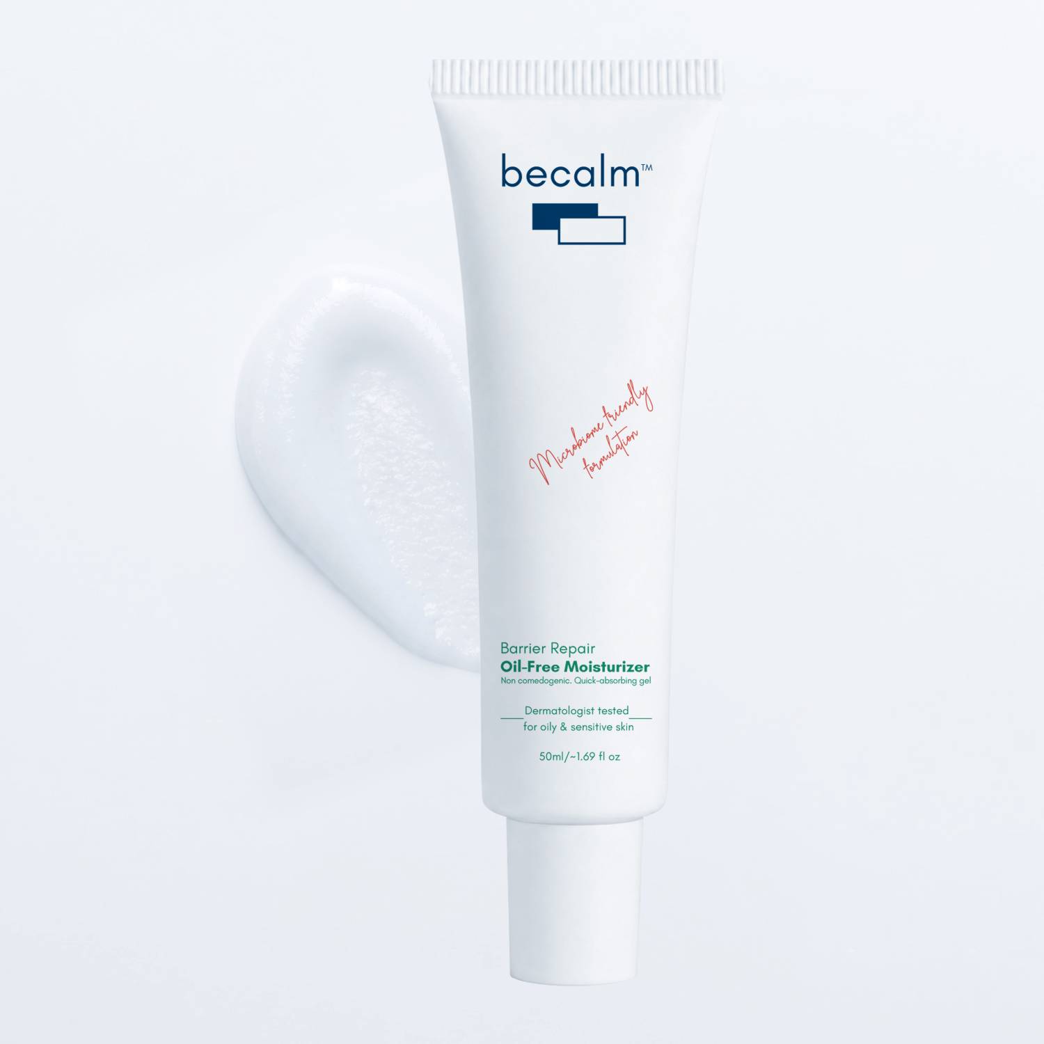 Becalm Barrier Repair Oil-Free Moisturiser for Oily Skin - Image 1