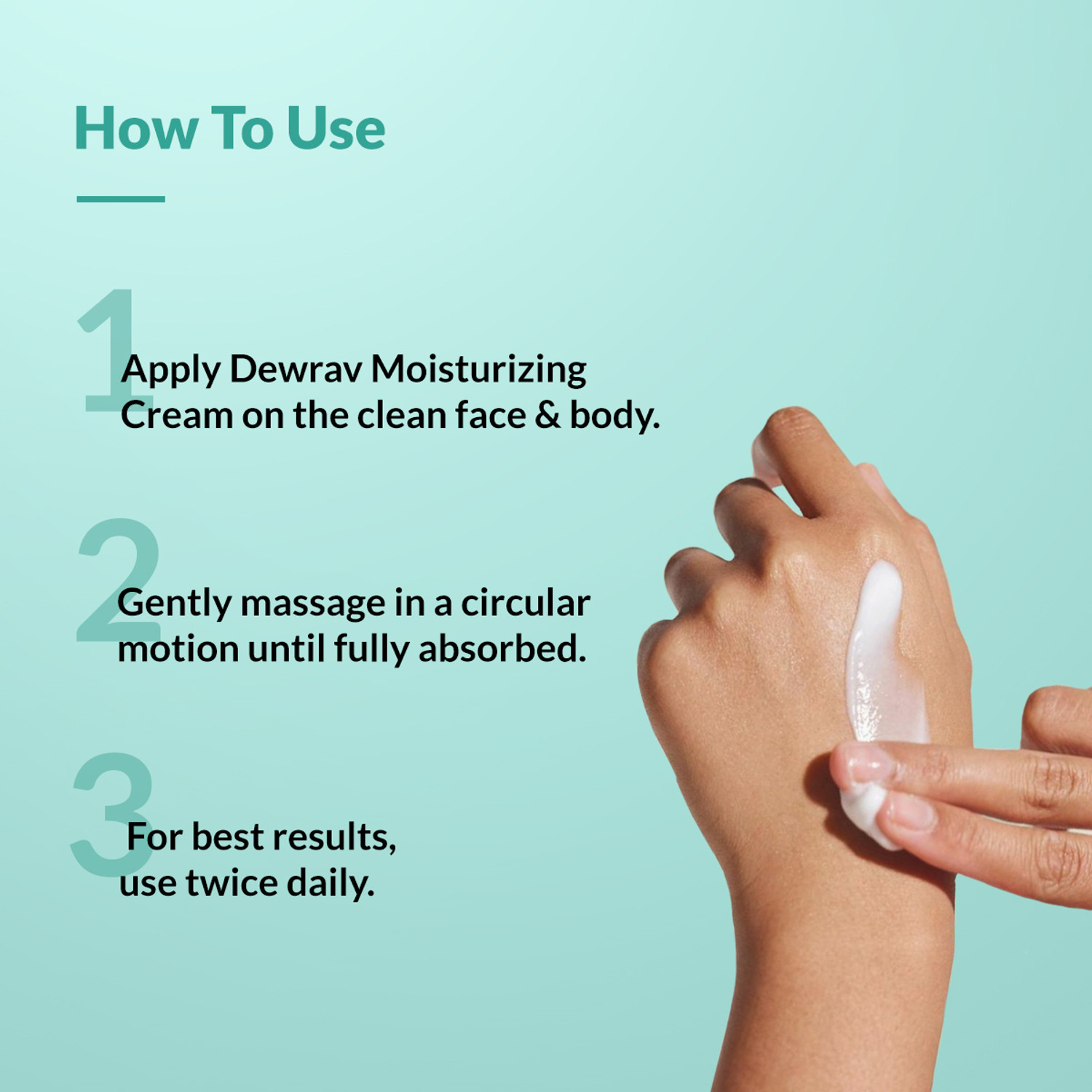 Image of Fixderma Dewrav Moisturizing Cream for Face & Body Deeply Hydrates Dry to Very Dry Skin