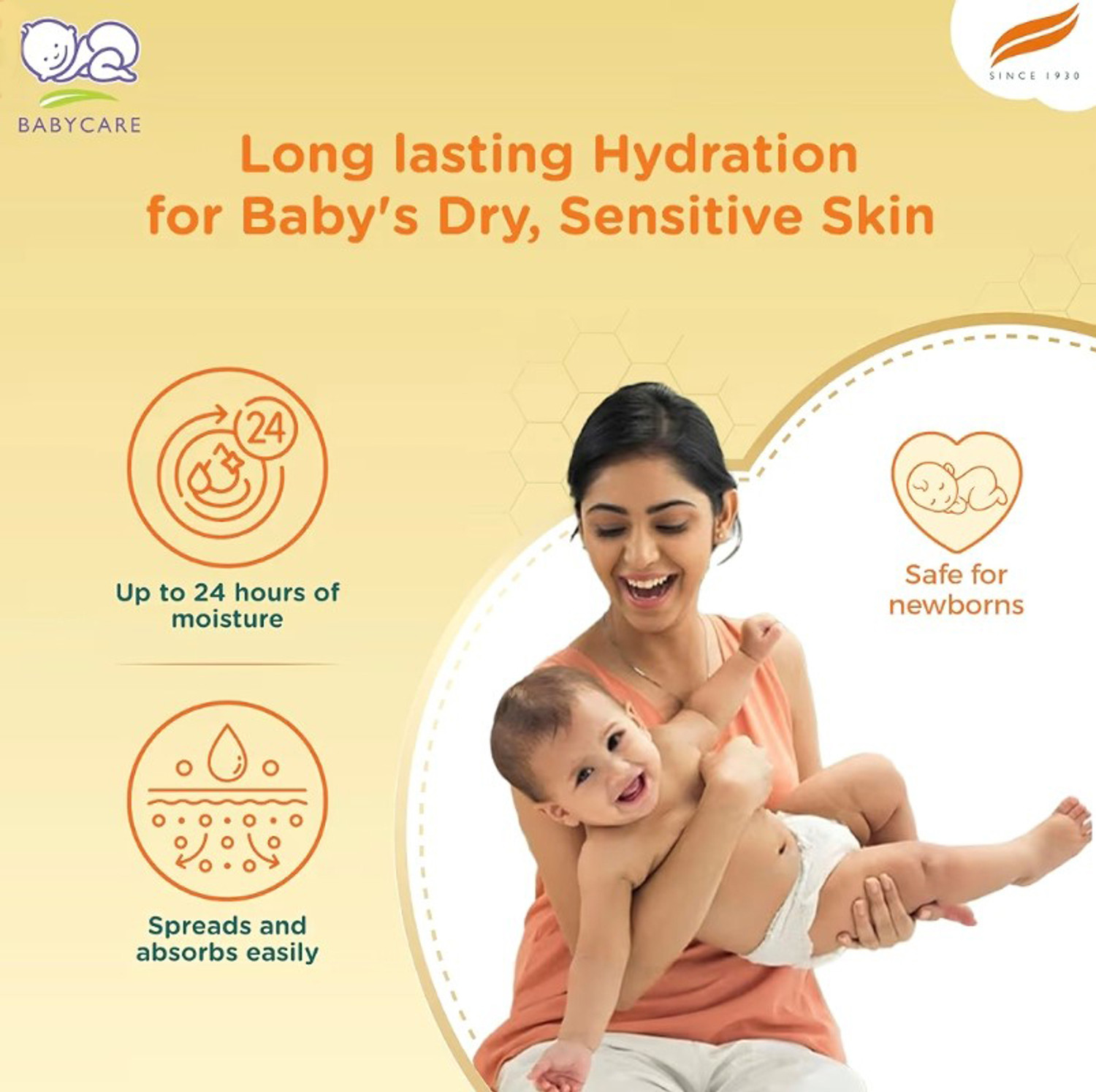 Image of HIMALAYA Baby Cow Ghee Cream For Baby's Delicate Skin