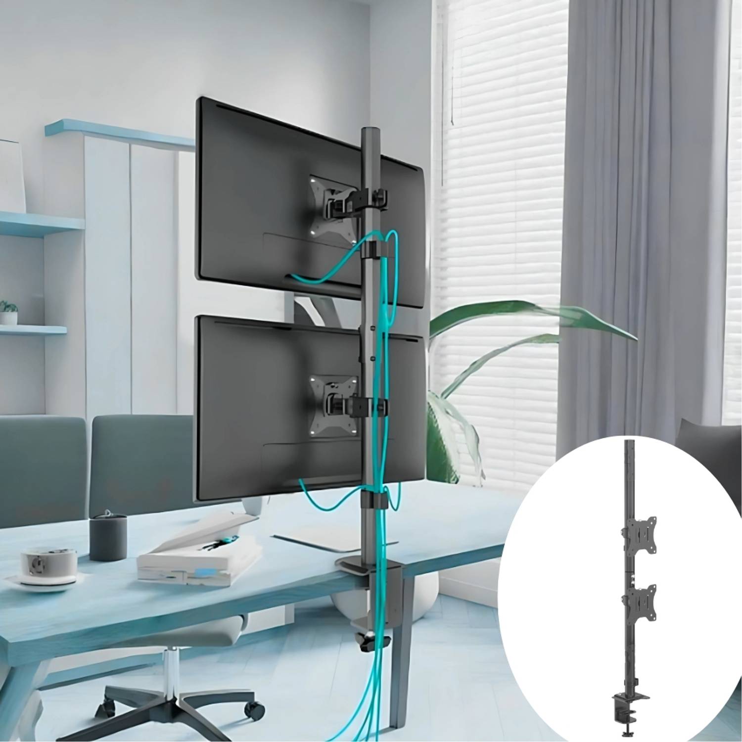 Uniq Mounts UM2VCG Desk Mount Monitor Arm