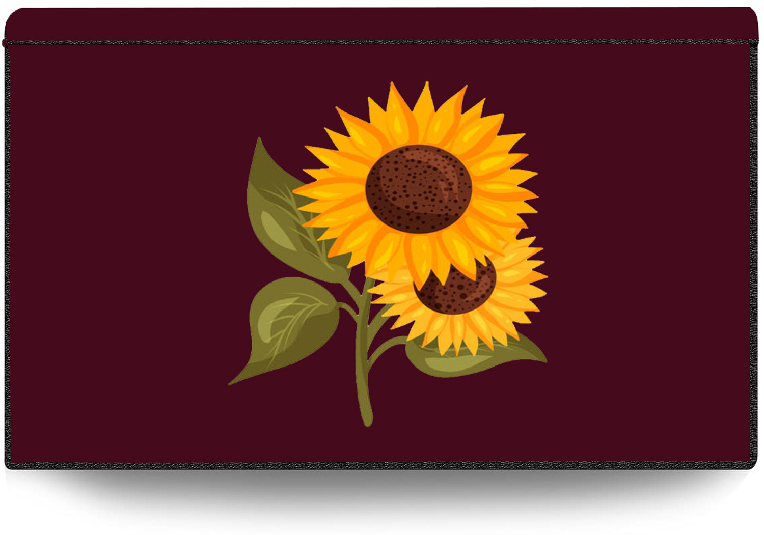 Image of Delideal for 55 inch Computer Monitor, TV, LCD Monitor, etc. - ledMaroon2855IN