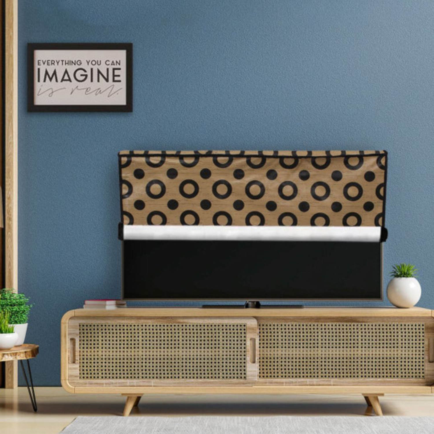 Image of NAVYA ENTERPRISES 32 inch for 73.66 inch 32 inch led tv cover monitor cover computer cover - Suitable for All Models