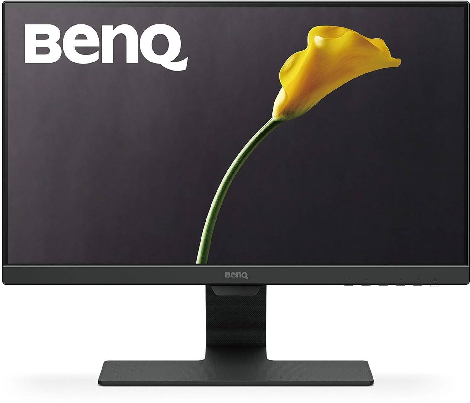 BenQ GW 55.88 cm (22 inch) Full HD LED Backlit IPS Panel Bezel-Less, Eye Care, Anti-Glare, Low Blue Light, Brightness Intelligence, Dual HDMI, VGA, 1Wx2 Speakers, VESA Wall Mountable Monitor (GW2283)