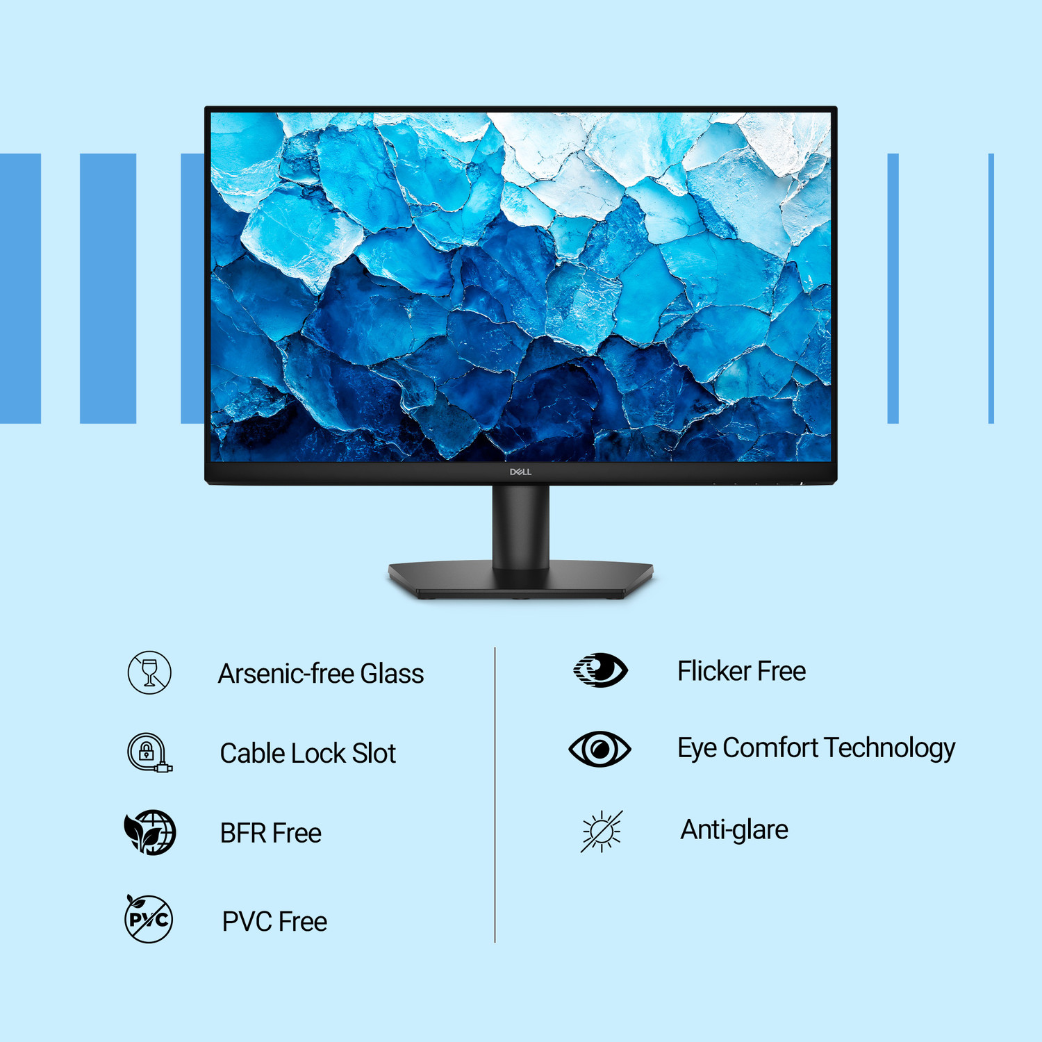 Image of DELL SE Series 60.96 cm (24 inch) Full HD LED Backlit IPS Panel Monitor (SE2426H)