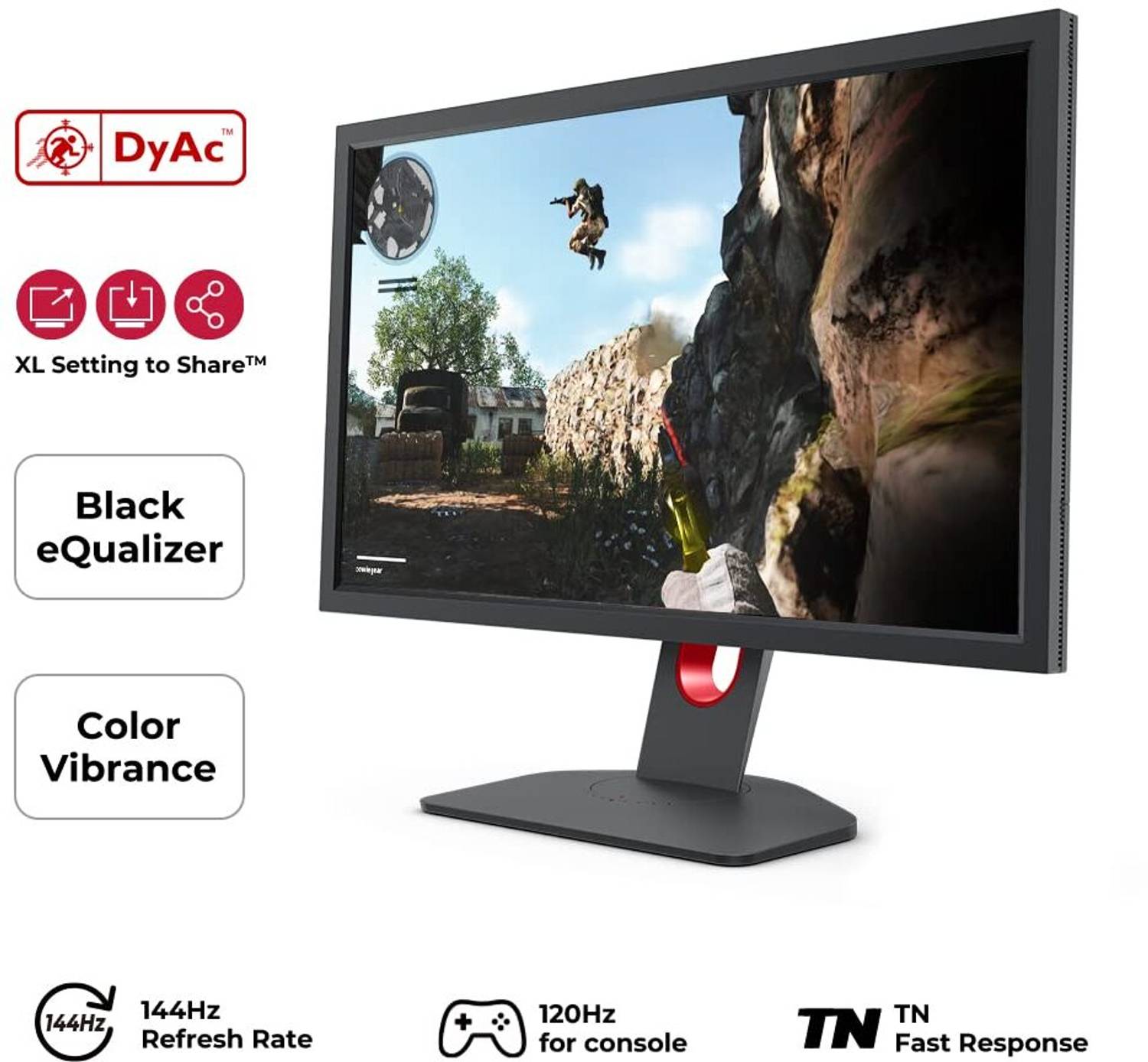 BenQ ZOWIE 60.96 cm (24 inch) Full HD LED Backlit TN Panel with
